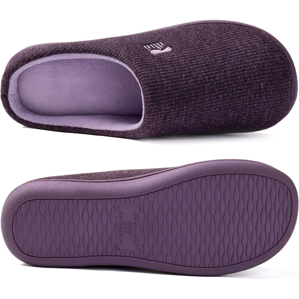 Rockdove Women'S Original Two-Tone Memory Foam Slipper