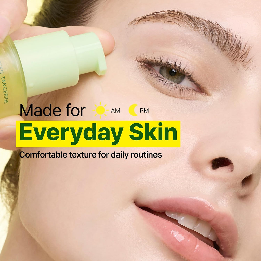 Goodal Vitamin C Brightening Serum Alpha | 5% Niacinamide & Exosome For Dark Spot Care | Gentle Daily Facial Serum For Radiant Glow Skin | Green Tangerine | Korean Skincare | 1.01 Fl Oz (30Ml)