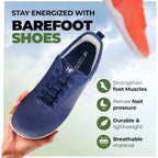 Hike Footwear Hf Stride – Hands-Off & Ergonomic Barefoot Shoes For Women Men, Thin Sole & Ultra-Light, Effortless Daily Wear Unisex