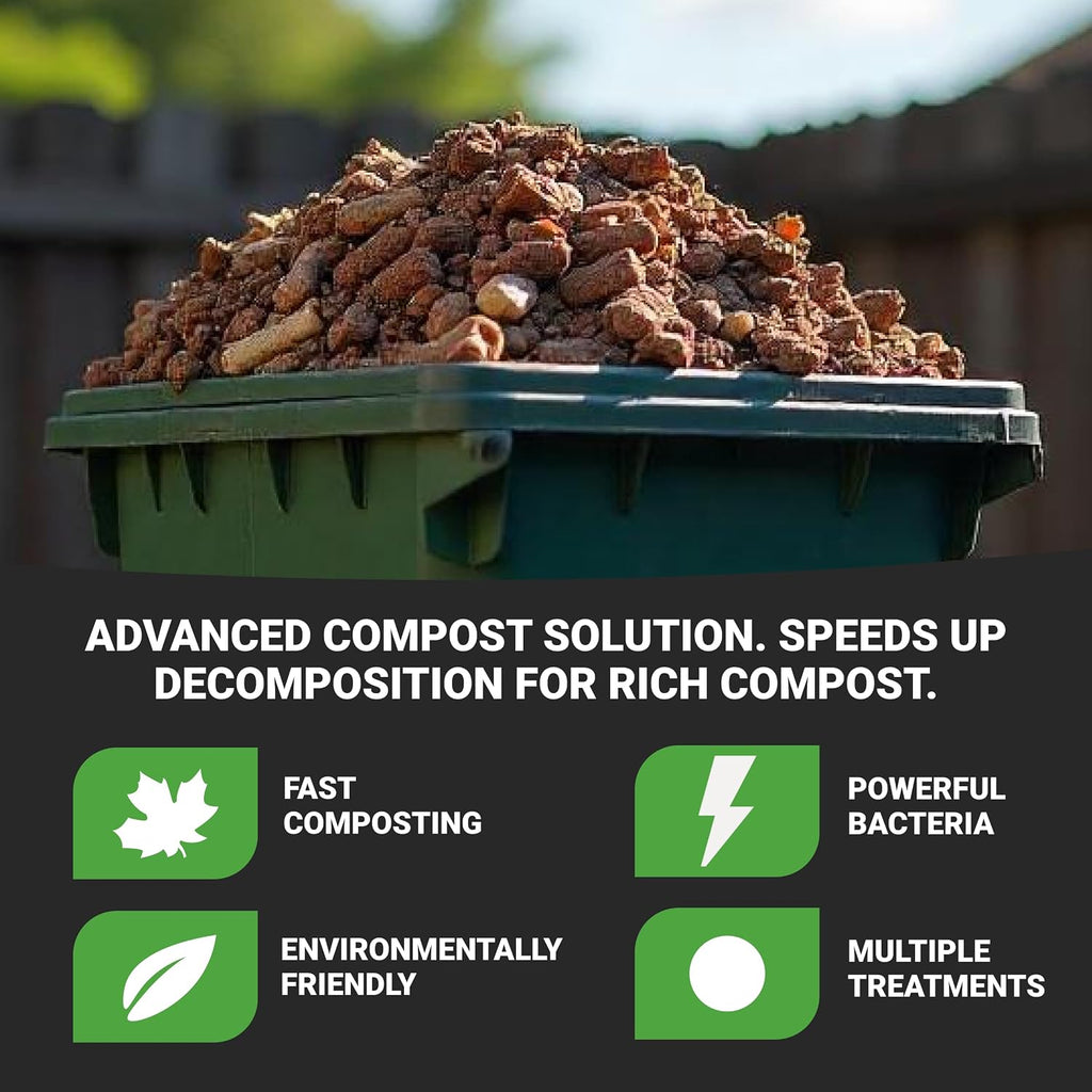 Roebic Ca-1 Bacterial Compost Accelerator: 2.5 Pounds, For Faster Composting