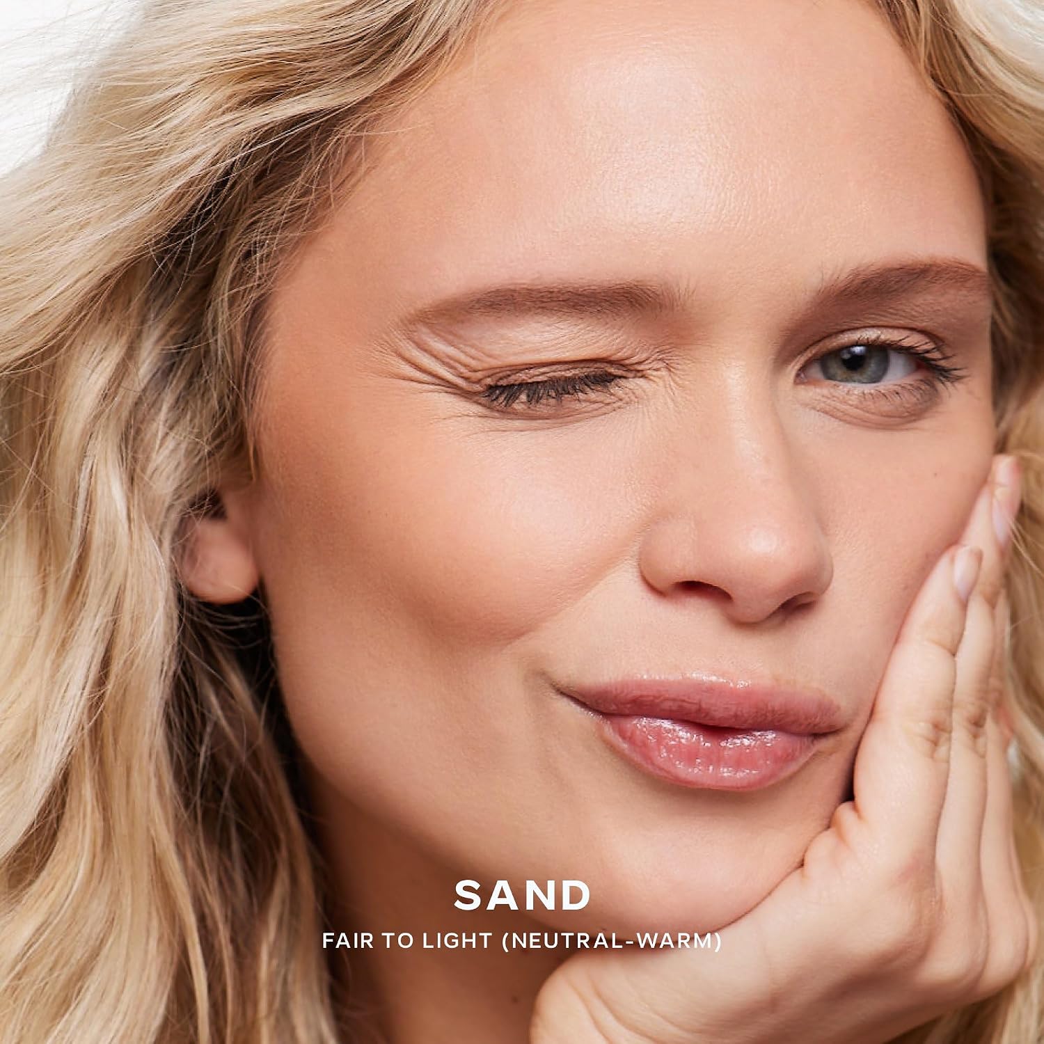 Saie Dew Bronze - Hydrating Liquid Bronzer Stick For A Sun Kissed Glow - Liquid Contour Stick Infused With Nourishing Skin Care Ingredients - Sculpted Face Makeup Essential - Sand (0.4 Oz)