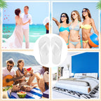 Unittype 24 Pairs Flip Flops Bulk For Wedding Guest Slippers Wedding Flip Flops With Cards Bags For Pool Beach Party
