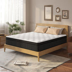 Cryreina Queen Mattress, Mattress Queen Size 14 Inch In A Box, Hybrid Queen Size Mattresses Medium Firm Support For Pressure Relief, Breathable & Durable