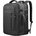 Travel Backpack, 50L Expandable Extra Large Laptop Backpack, Carry On Backpack Airline Approved Water Resistant Business Suitcase Daypack Bag Fits 17 Inch Laptops, Travel Gifts For Men Women, Black