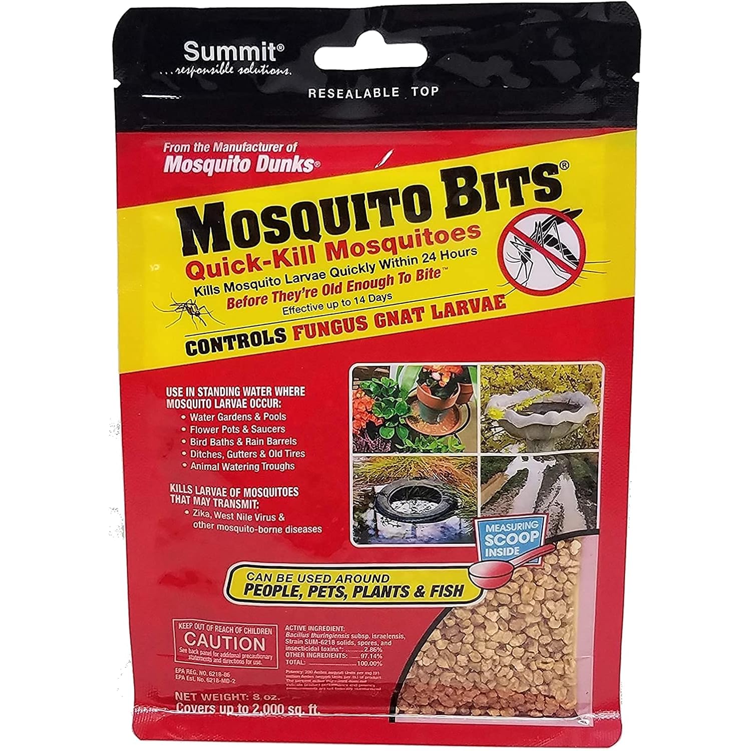 Mosquito Bits For Insects,8Oz