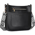 Tantomi Crossbody Bags For Women Crossbody Purses Vegan Leather Hobo Bag Shoulder Handbags With Guitar Strap-7 Pockets