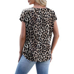 Wiholl Womens Satin Summer Tops Cap Short Sleeve Blouses V Neck Shirts Business Casual Outfits Fashion Clothing 2026