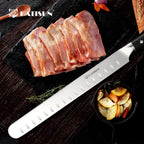 Brisket Knife, 12 Inch Carving & Slicing Knife For Meat Cutting, Bbq, Razor Sharp German Steel, Sheath Included, Ergonomic Handle Design, Grilling Gifts For Men