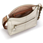 The Sak Lucia Leather Crossbody Purse - Premium Leather Women's Handbag for Everyday & Travel - Cross Body Bag With Zipper