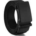 Chaoren 1.5" Nylon Ratchet Belts For Men - Adjustable Casual Work Belt With Slide Buckle - Trim To Fit