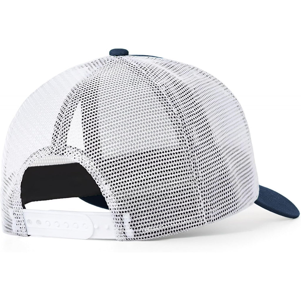 American Flag Trucker Hat - Snapback Hats For Men Women Baseball Cap - Breathable Mesh & Adjustable Fit For Casual Wear
