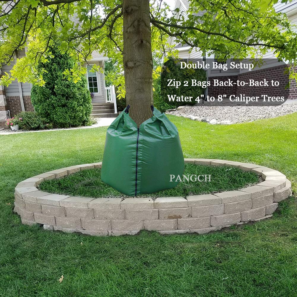 Tree Watering Bag, 20 Gallon Slow Release Tree Watering Bags-Drip Irrigation Bag For Newly Planted Or Established Trees (3 Pack)