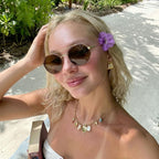 Dreamcalf Retro Tangle Free Aviator Sunglasses For Women Polarized Trendy Round Frame 2026 Fashion Designer Lady Shades