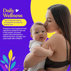 Mama’s Select Postpartum Hair Loss Vitamins – Reduce Shedding, Restore Thickness, Shine, & Strength – Supports Hormonal Balance, Cellular Renewal & Scalp Health – Treatment Is Safe for Breastfeeding