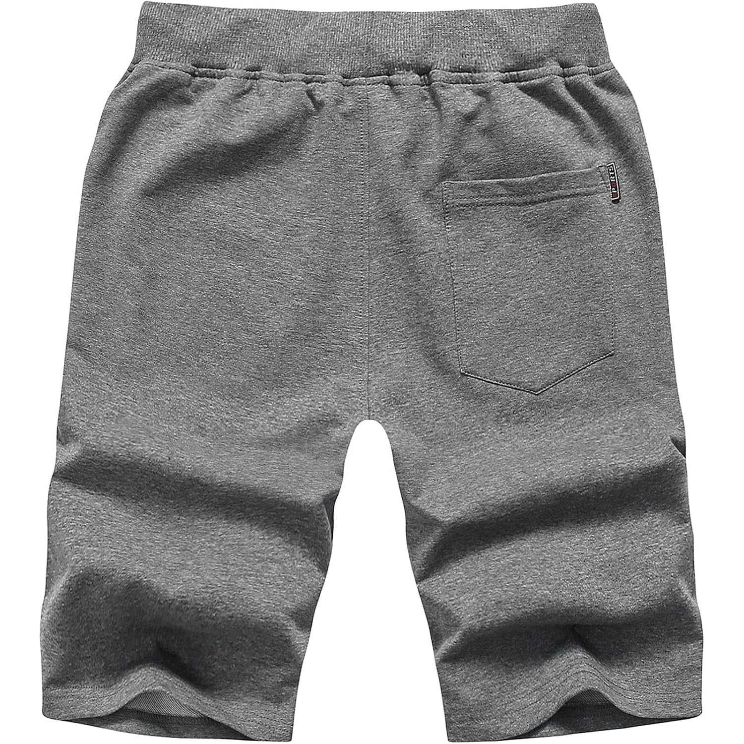 Creatmo Us Men'S Shorts Zipper Pocket Elastic Waist Stretch Summer Casual Beach