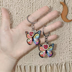 Butterfly Keychain for Women,Christian KeyChain,Bible Verse Religious Inspirational Gift,Pendant Keyring for Bags