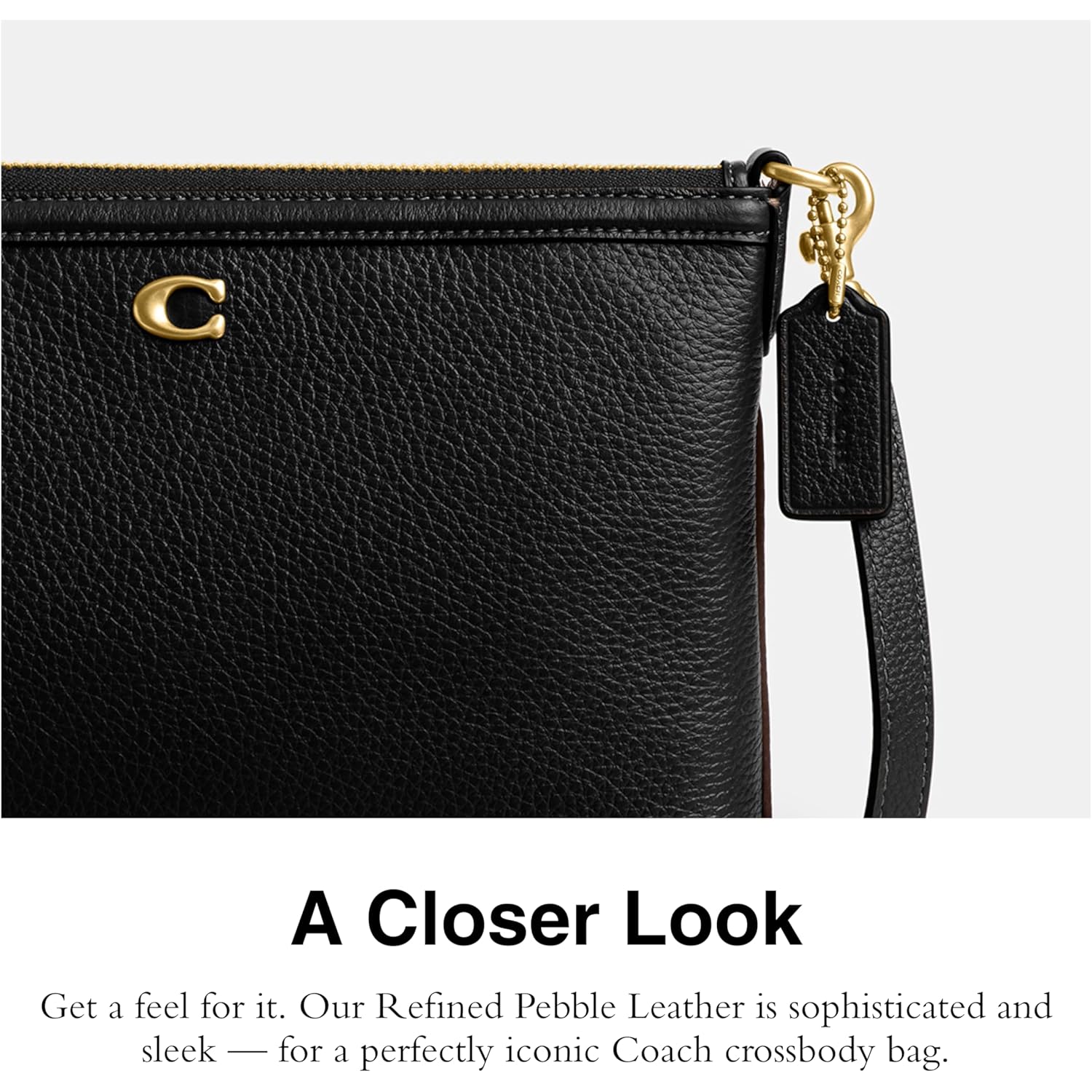 Coach Women's Legacy Zip Top Crossbody Bag