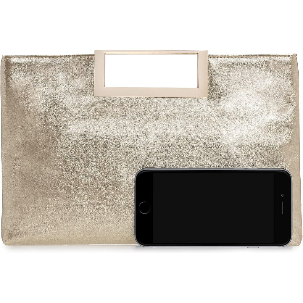 CHARMING TAILOR Fashion PU Leather Handbag Stylish Women Convertible Clutch Purse