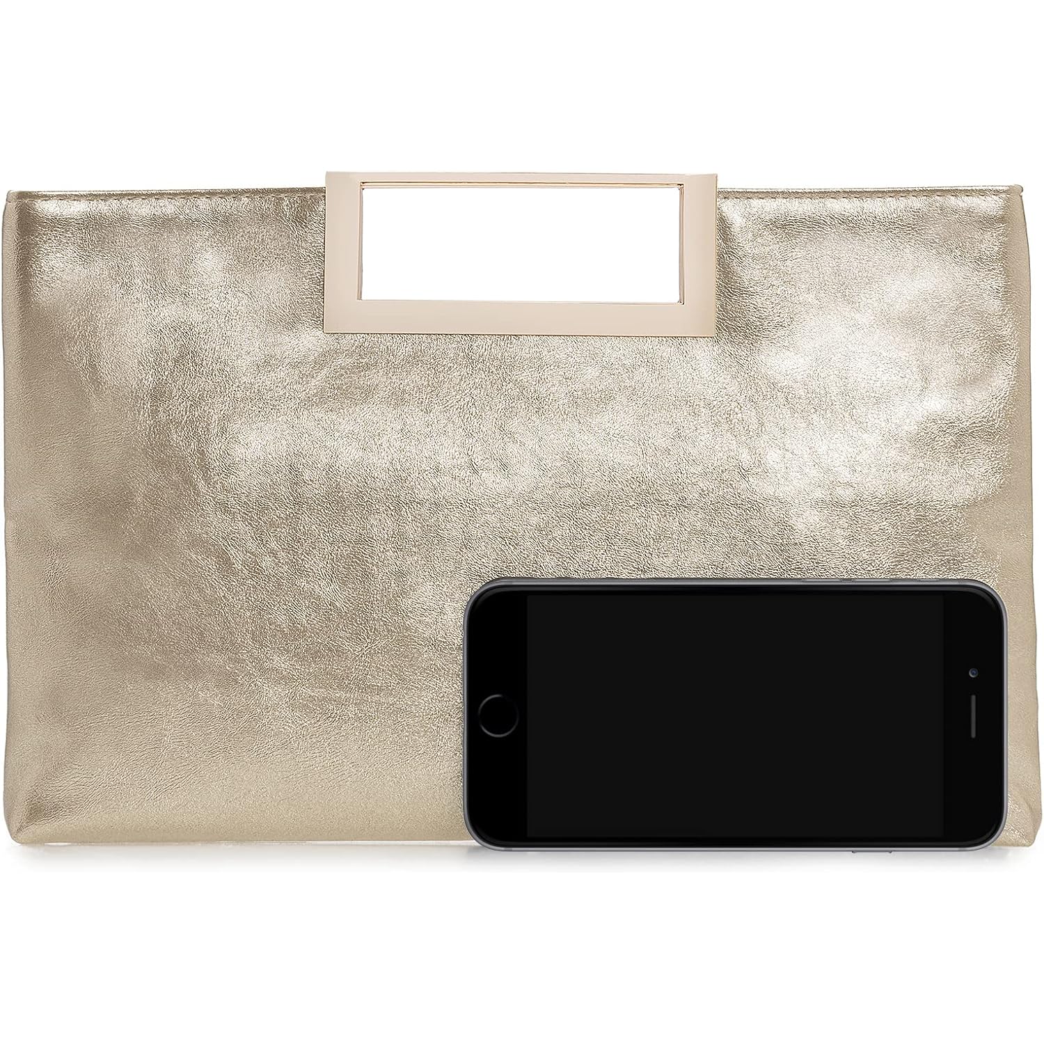 CHARMING TAILOR Fashion PU Leather Handbag Stylish Women Convertible Clutch Purse