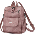 Backpack Purse For Women, Women Backpack Purse Small Leather Waterproof Anti-Theft Shoulder Bags Handbags Ladies
