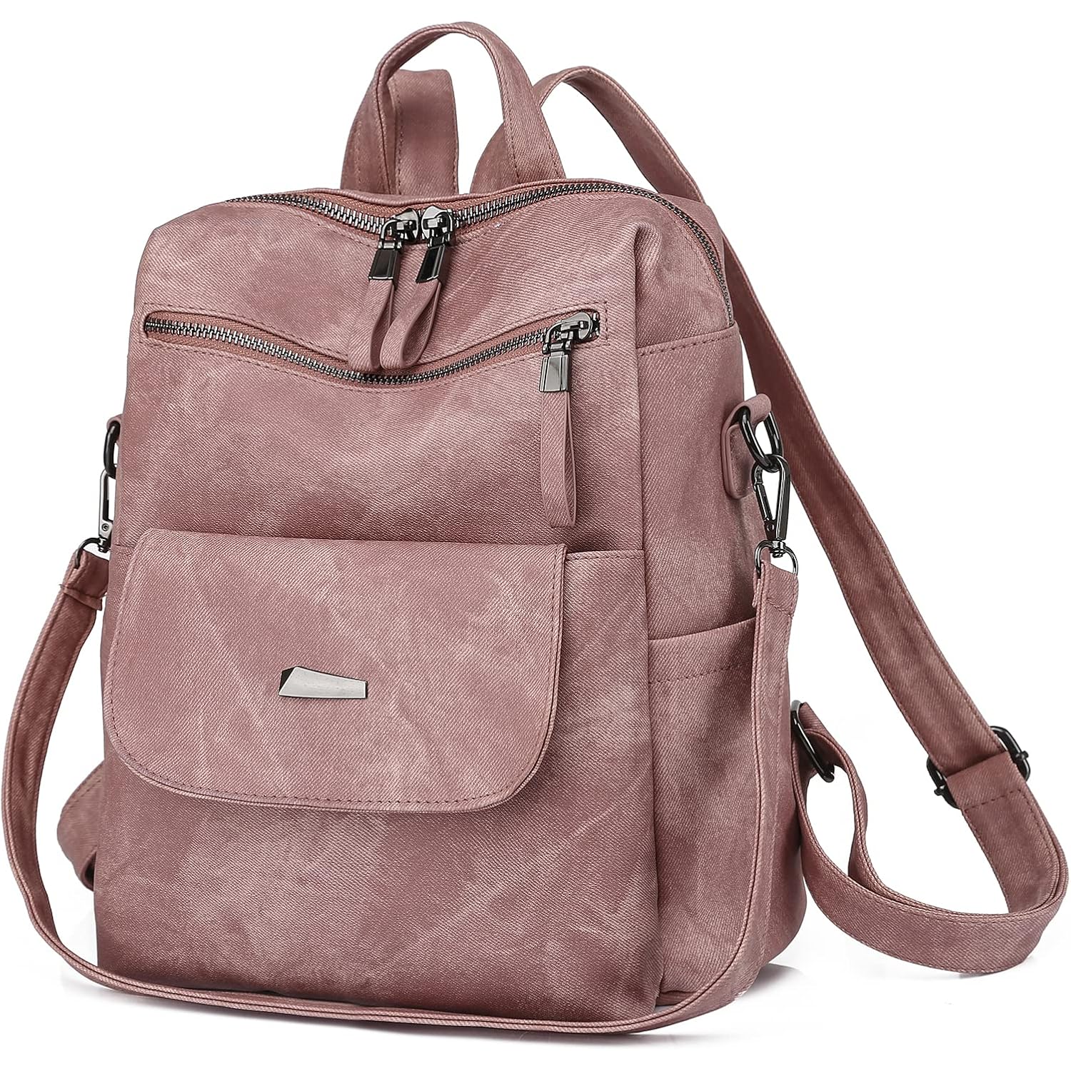Backpack Purse For Women, Women Backpack Purse Small Leather Waterproof Anti-Theft Shoulder Bags Handbags Ladies