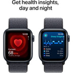Apple Watch SE (2nd Gen) [GPS 40mm] Smartwatch with Midnight Aluminum Case with Midnight Sport Loop. Fitness & Sleep Tracker, Crash Detection, Heart Rate Monitor, Carbon Neutral