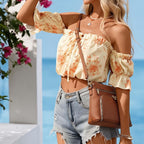 Crossbody Purses for Women Small Crossbody Bags for Women with Built in RFID Wallet