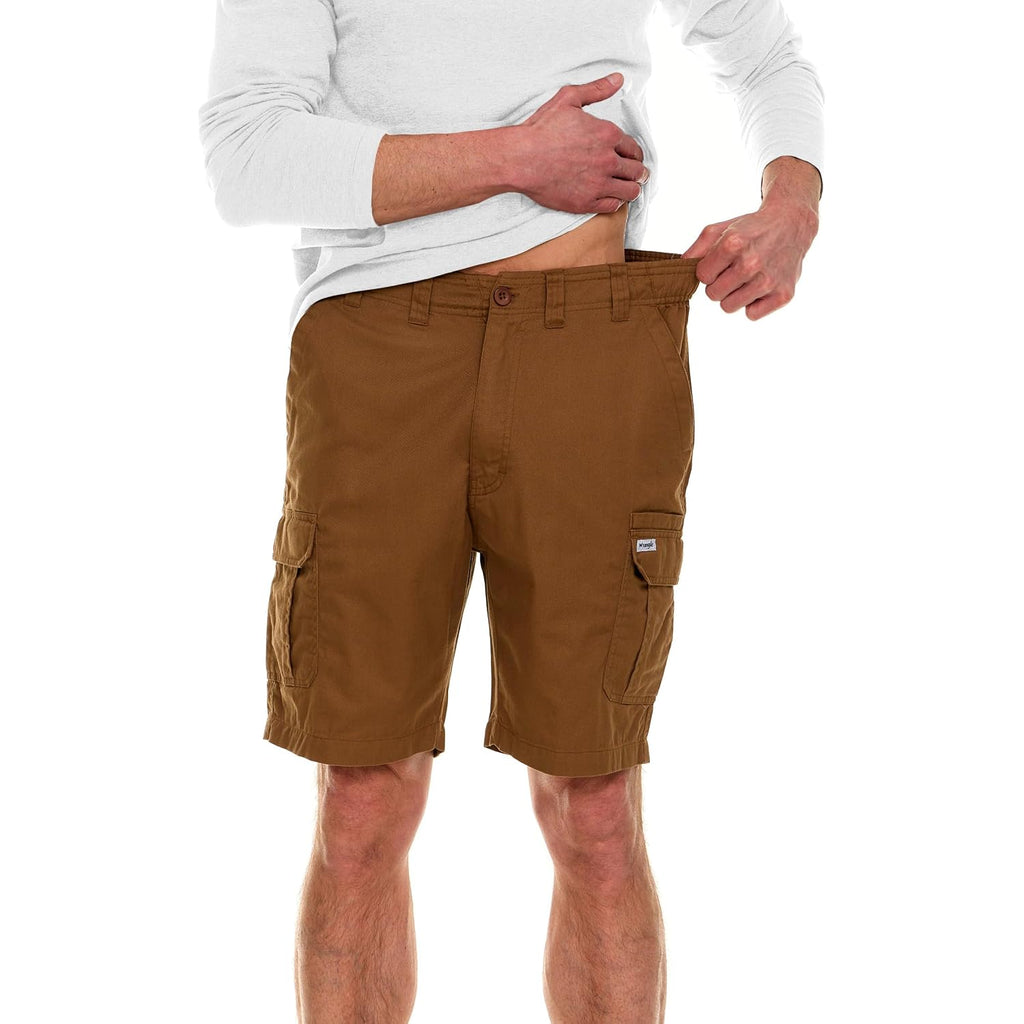 Wrangler Cargo Shorts For Men Big And Tall - Stretch Twill Casual Shorts