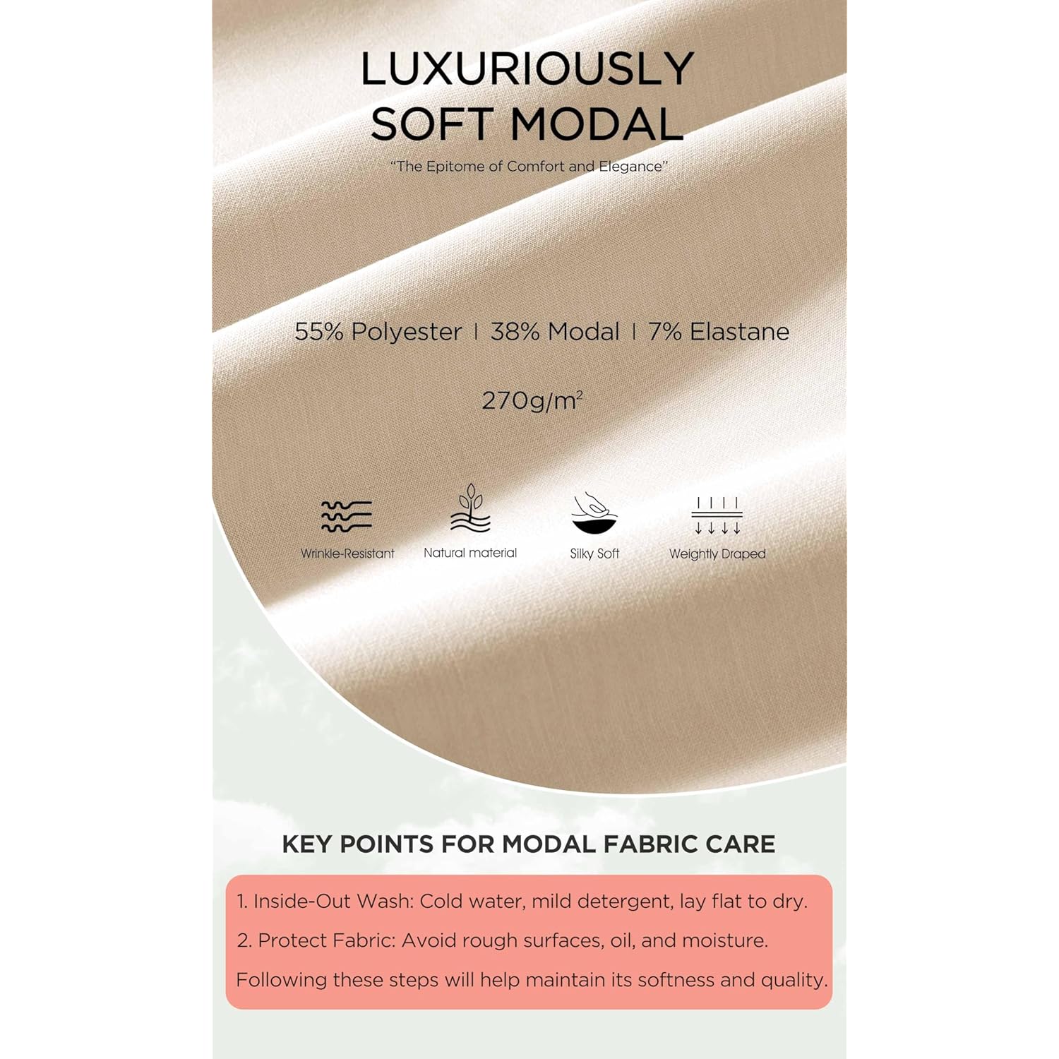 Modal Soft Relaxed Shorts with Pockets for Women High Wasit Casual Shorts
