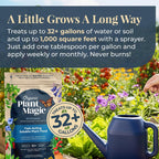 Organic Plant Magic Fertilizer & Plant Food For House Plants & Garden 1/2Lb | Makes 32+ Gallons Of Organic Fertilizer, Plant Food For Vegetables Flowers Herbs Trees Outdoor & Indoor House Plants & Garden