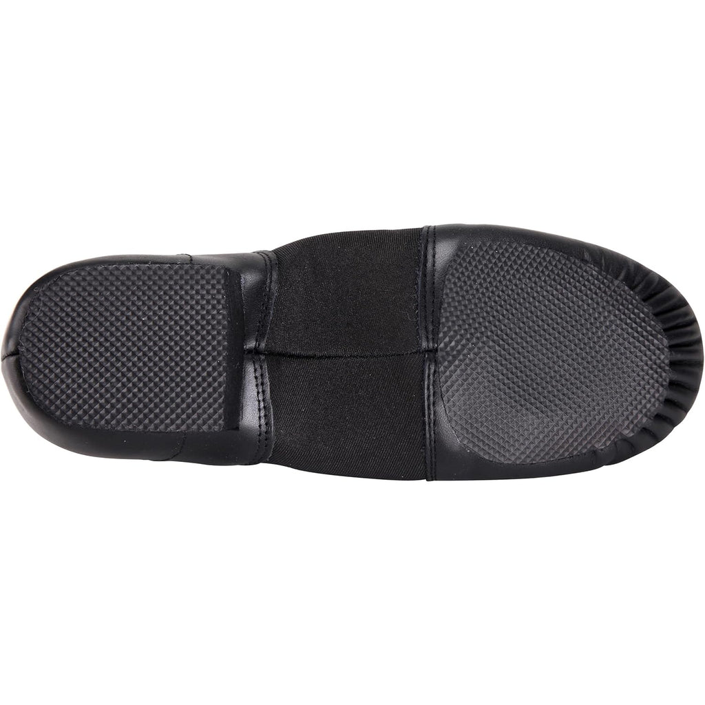 Linodes Unisex Leather Upper Jazz Shoe Slip-On For Women And Men'S Dance Shoes