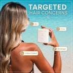 Pre-Swim Saltwater & Chlorine Hair Protectant, Leave In Conditioner For Swimming, Pool & Beach For Dry Frizzy, Color Treated Hair & Extensions, Tropical Coconut Pineapple Scent, 6.8 Fl Oz