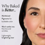 Laura Geller New York Baked Blush-N-Brighten For Mature Skin - 01 Pink Buttercream- Powder Blush Won'T Settle Into Fine Lines - Buildable Natural Finish – Longlasting Formula - Made In Italy