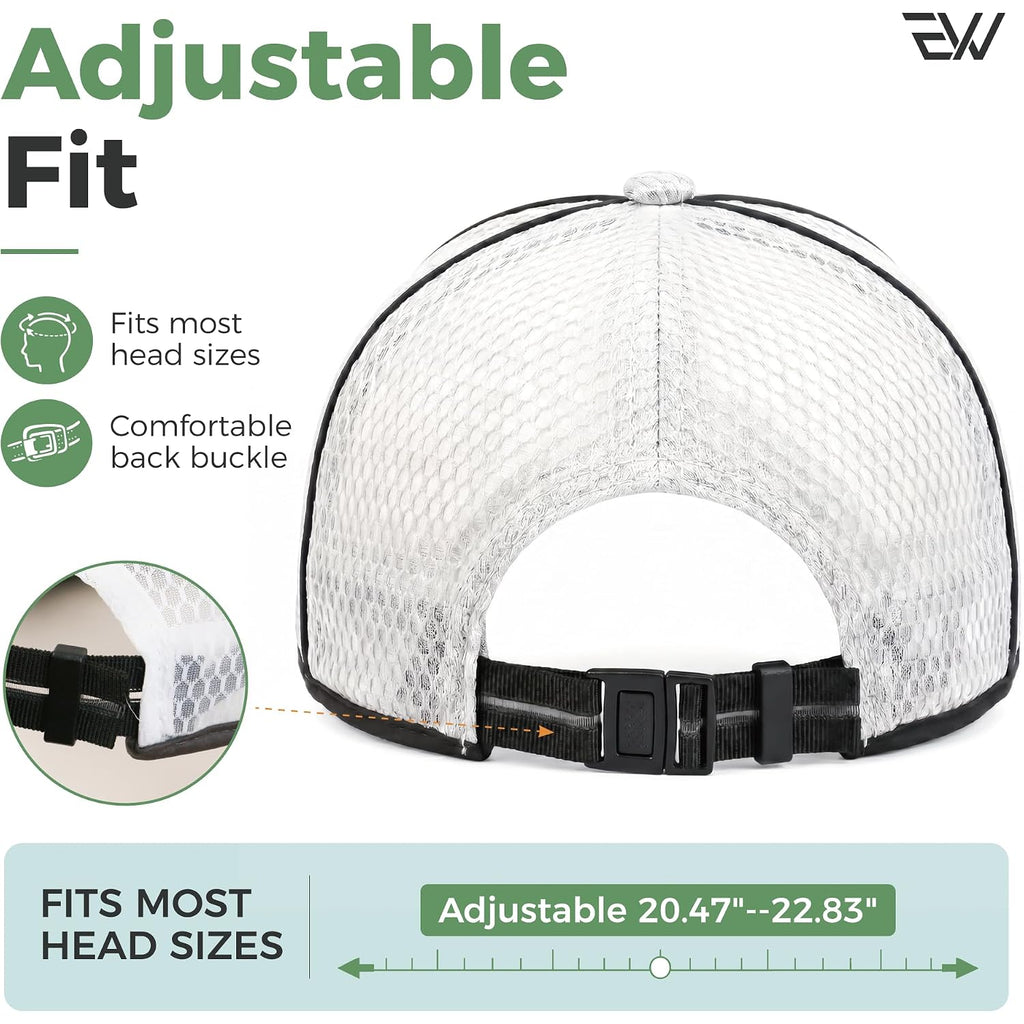 Unisex Breathable Quick Dry Mesh Baseball Cap Running Hat