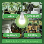 Grow Light Bulbs, Briignite Led Grow Light Bulb A19 Bulb, Full Spectrum Grow Light Bulb, Plant Light Bulbs E26 Base, 11W Grow Bulb 100W Equivalent, Grow Light For Indoor Plants, Seed Starting, 2Pack