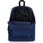 Jansport Cross Town Backpack 17" X 12.5" X 6" - Simple Bag For Everyone With 1 Main Compartment, Front Utility Pocket - Premium Class Accessories - Navy