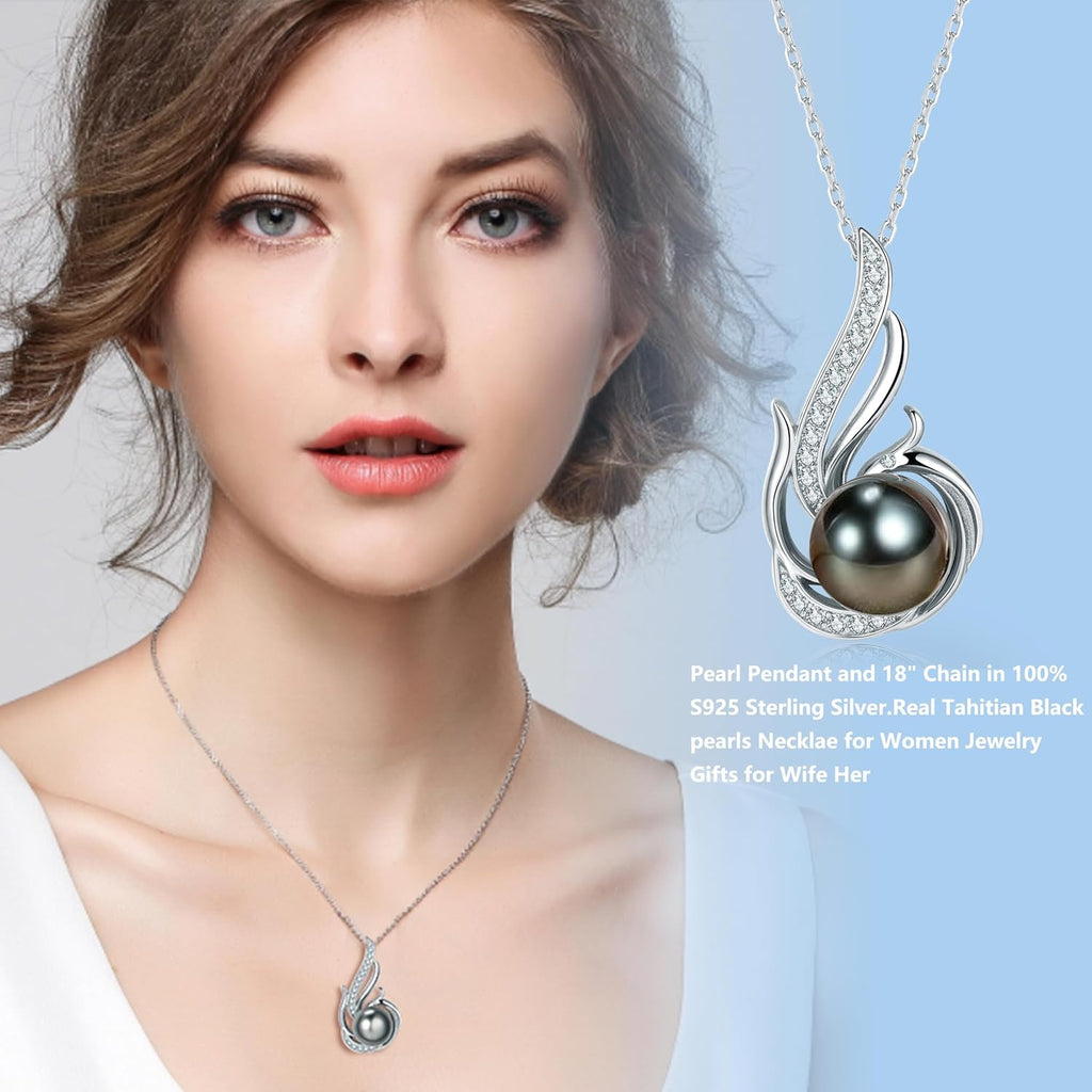 NONNYL Necklace Gifts for Women-Mothers Day Gift for Mom Her Wife Coules Girlfriend-Gifts for Wife Women Wedding Birthday Anniversary Jewelry, Christmas Day Valentine's Gift, Pearl Necklaces
