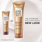 L'Oreal Paris Hair Conditioner For Dry Hair, Triple Action Hydration, Apricot Oil Infused, Everpure, 8.5 Fl Oz (Packaging May Vary)
