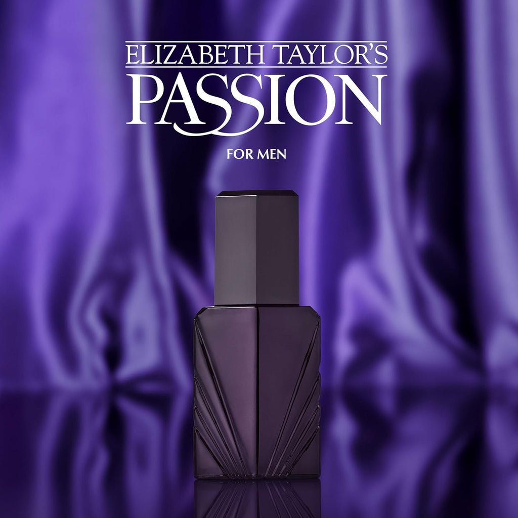 Men's Cologne Fragrance Spray by Elizabeth Taylor, Passion, 4 Fl Oz