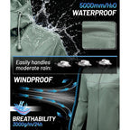 Swisswell Rain Jacket Women Lightweight Packable Waterproof Raincoat With Hood Windproof Windbreaker For Hiking Running