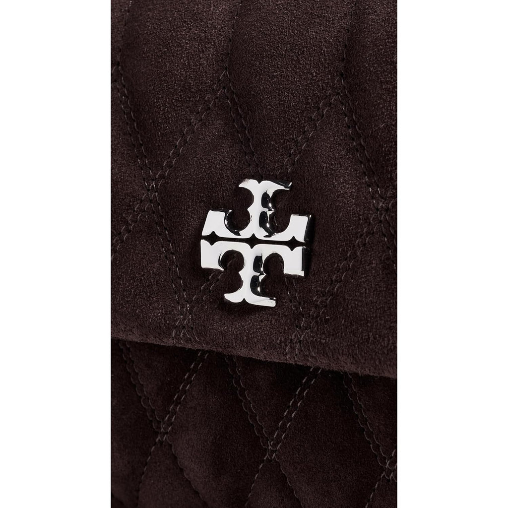 Tory Burch Women's Kira Quilt Suede Shoulder Bag