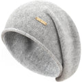 Knit Slouchy Beanie Hats For Women Cashmere Ski Cap Knitted Wool Soft Warm Winter Hat