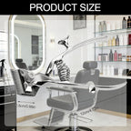 Professional Manual Clipper, Hand Push Hair Cutter For Home & Barber - Stainless Steel Hair Trimmer With Replaceable Blade, Portable Manual Haircut Tool, Style Perfect Hairstyle Anywhere