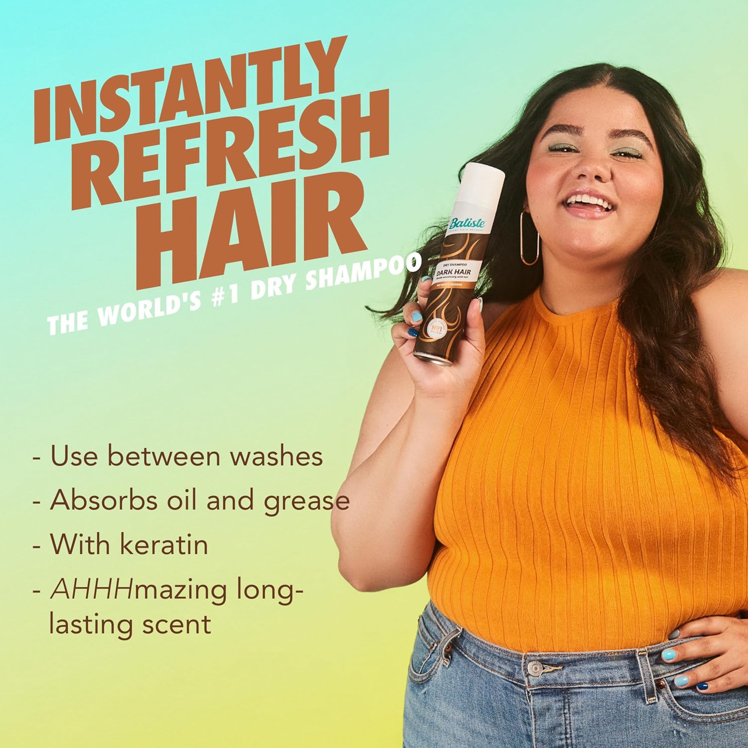 Batiste Dry Shampoo Dark 162g/5.71 oz.