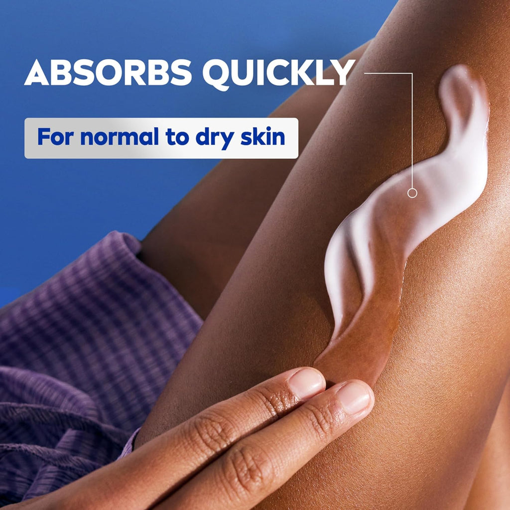 Nivea Oil Infused Cherry Blossom And Jojoba Oil Body Lotion For Women, Fast-Absorbing And Non-Greasy Cherry Blossom Scented Lotion Moisturizes For 48 Hours, 16.9 Fl Oz Pump Bottle