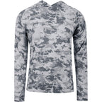 Fisheal Upf 50+ Mens Fishing Shirts With Hood，Long Sleeve Sun Protection Hunting Shirt, Lightweight Camo Shirt For Hiking