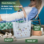 Crocs Classic Medium Tote Bag | Durable | Washable | Waterproof