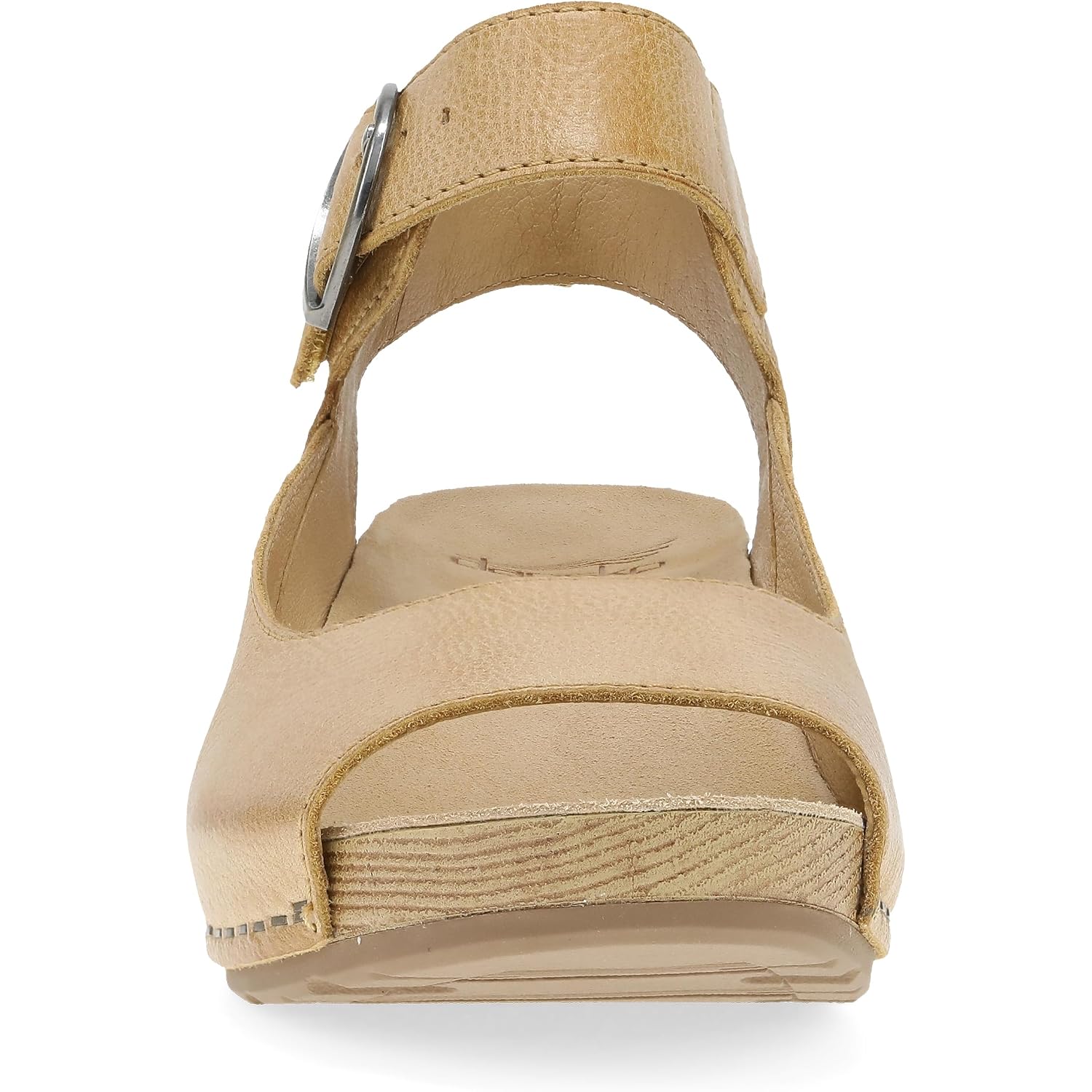 Dansko Tiana Slip-On Platform Sandal For Women – Cushioned, Contoured Footbed For All-Day Comfort And Support – Hook & Loop Strap With Buckle Detail – Lightweight Rubber Outsole