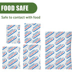 110 Packs 100Cc Food Grade Oxygen Absorbers (10 Packs In Individual Vacuum Bag, 11X Packs Of 10), Oxygen Absorbers For Food Storage, With Oxygen Indicator, For Mylar Bags, Mason Jars, Canning