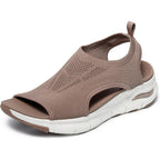 Skechers Women'S Arch Fit - City Catch Womens Knit Slip-On Sandals